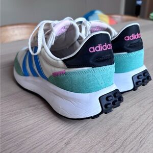 Adidas retro 70s Blue and Green Sneakers